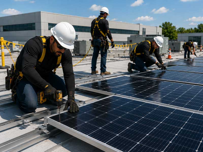 eus comercial solar system